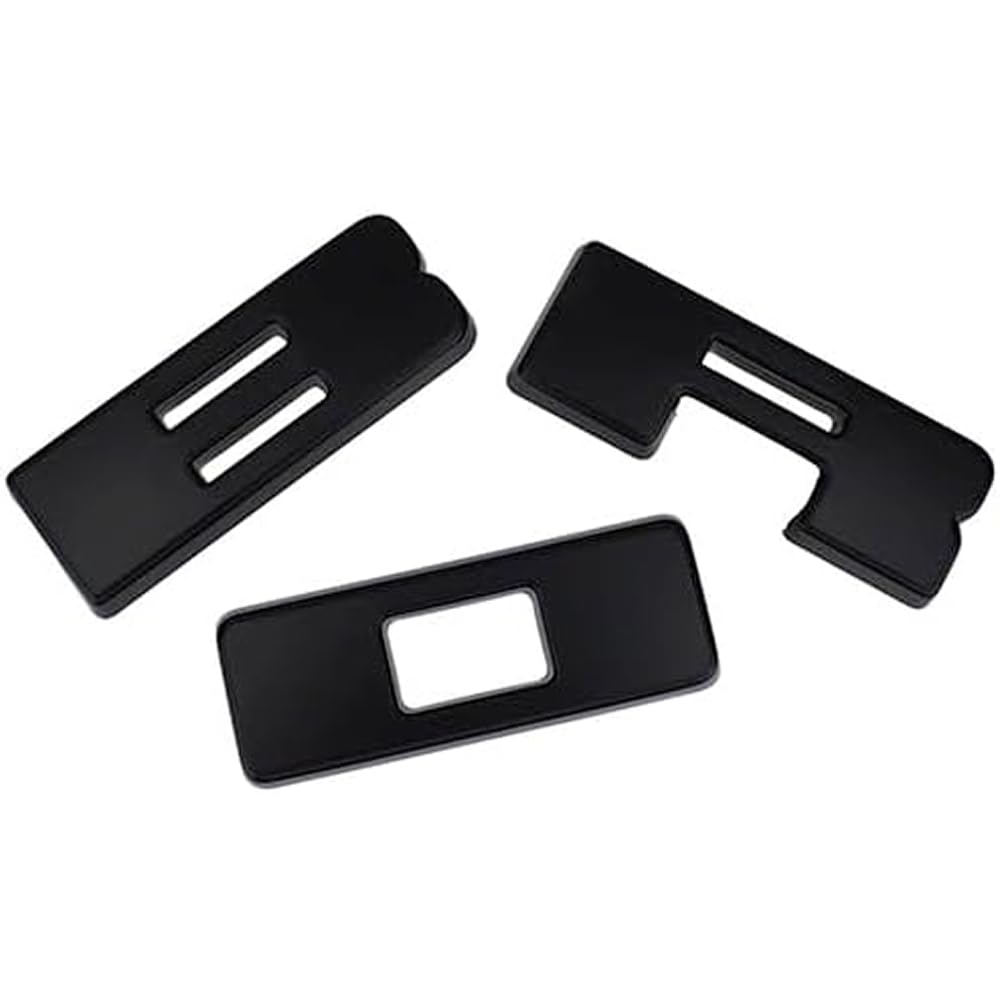 Ford Bronco Genuine OEM Lettering Overlay Kit for Ford Bronco | Matte Black Finish with Easy Installation | M1447BLMB