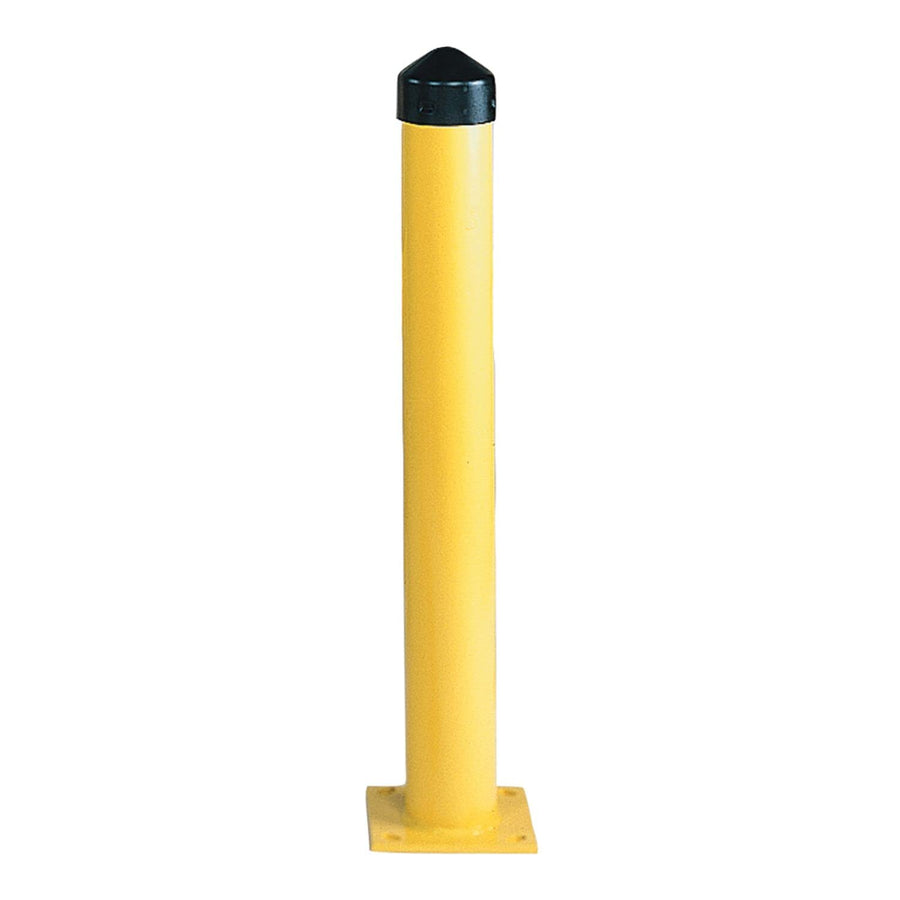 Bollard Post Cap Eagle 1769, Round, 6.5" Diameter, Black