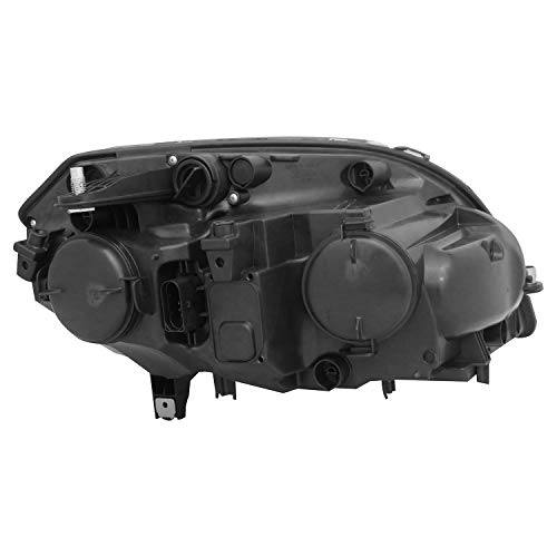 Left TYC Headlight Assembly Compatible with 2010-2012 Mercedes Benz GLK class