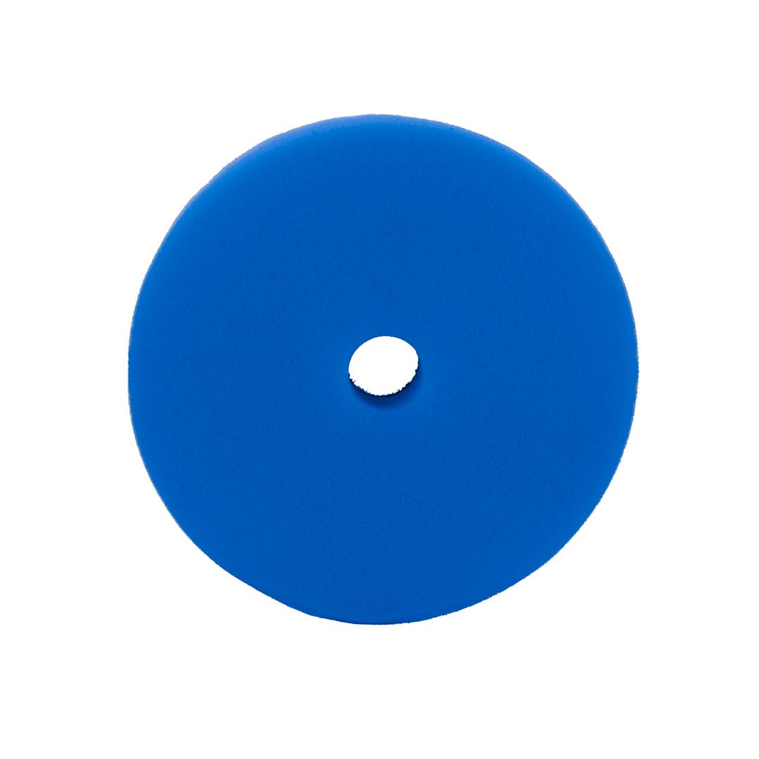 6” Maxshine Universal Blue High Pro Cutting Foam Pad | Compatible with DA & Rotary Polishers | Professional Foam Pad for Cutting, Polishing & Finishing | Bendable, Washable & Reusable Detailing Pad
