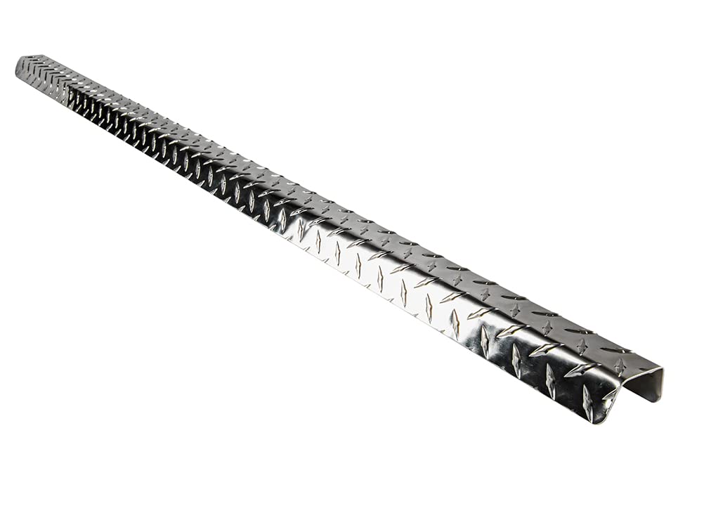 ICI Aluminum Tread Bright TGS-914TB Tailgate Cap Protector Fits 1994-2001 Dodge RAM Full-Size Truck