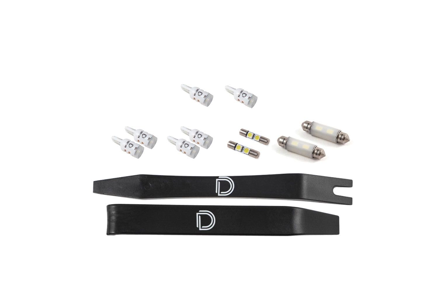 Interior LED Kit Diode Dynamics for 2006-2010 Dodge Charger, Cool White Stage 2