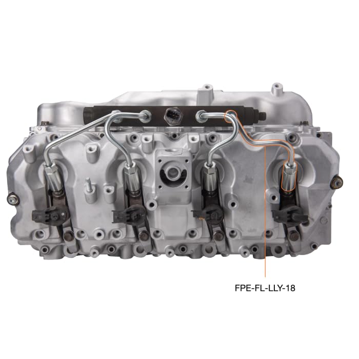 06-10 GM 2500/3500 Duramax LBZ/LMM Fleece Performance High Pressure Injection Line (No. 1 & 8)