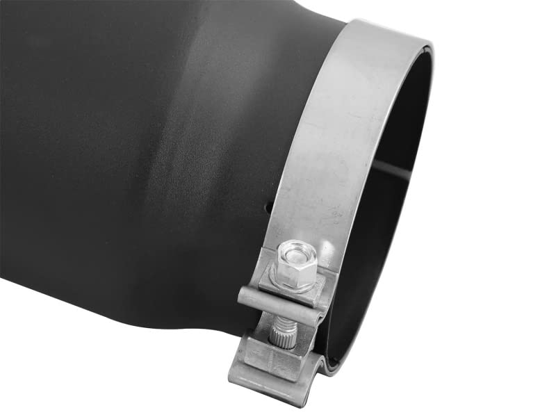 Exh Tip Advance Flow Engineering 49t50601b12, 5in X6out X12l In Bolt-On (Blk)
