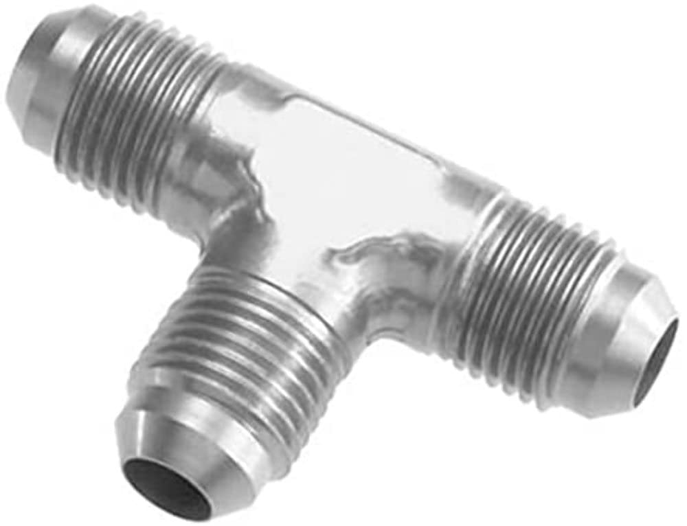 Red Horse Performance -12 Male AN/JIC Flare Tee Adapter - Clear