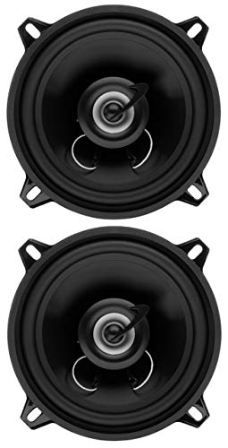 5.25 Inch Planet Audio TRQ522 Car Speakers - 225 Watts of Power Per Pair, 112.5 Watts Each, Full Range, 2 Way, Sold in Pairs