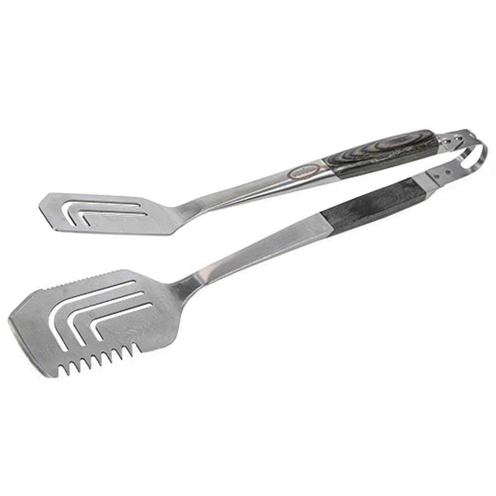 All In One Tool Louisiana Grills Spatula Tong Cleaver Multi-Tool 40244