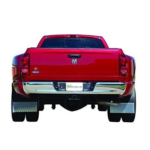 D70764SET Go Industries Dim Mud Flap Set 03, Red