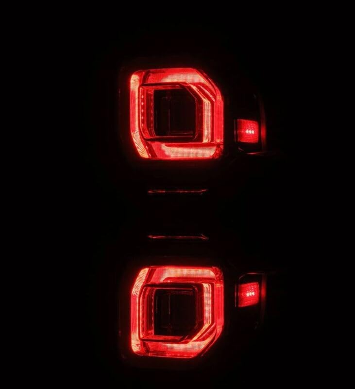 21-24 Ford Bronco AlphaRex NOVA LED Tail Lights - Alpha-Black