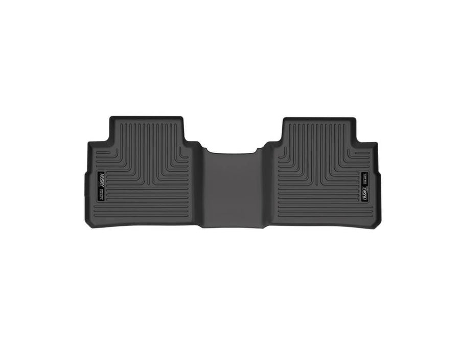 Husky Liners X-act Floor Mats Contour | Fits 2021-2025 Nissan Rogue | 2nd Row, 1-pc Black - 53991