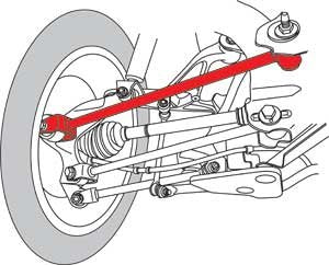 Rear Lateral Arm Specialty Products Company Infiniti OE Replacement (Steel) - 12022