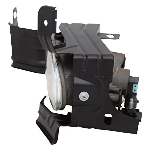 Left TYC Fog Light Assembly Compatible with 2011-2012 Honda Accord
