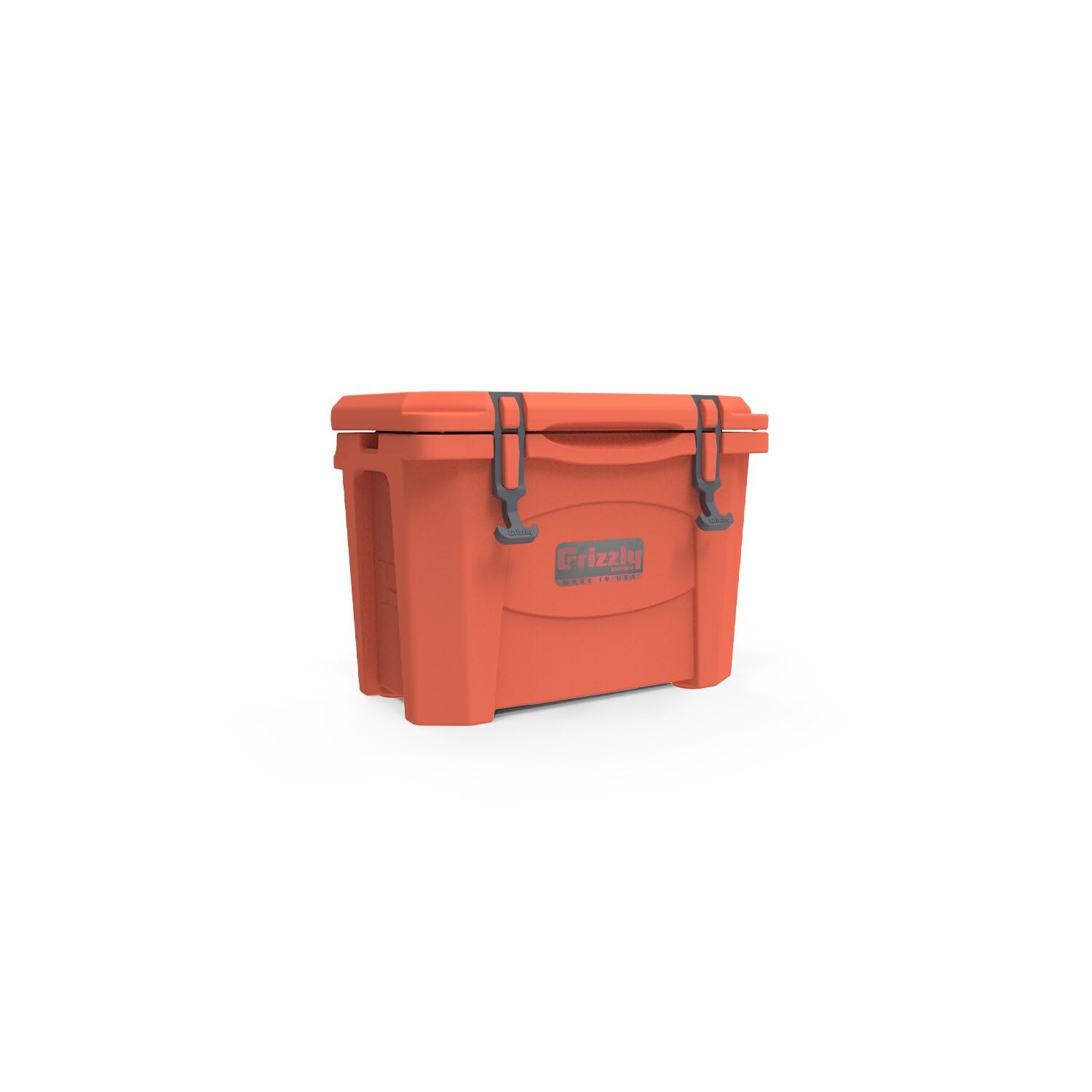 15 Cooler Grizzly | 15 qt Ice Chest Durable Rotomolded Insulated | Made in USA | Warranty for Life | for Beach Boat Camping Fishing Hunting | G15 | Coral