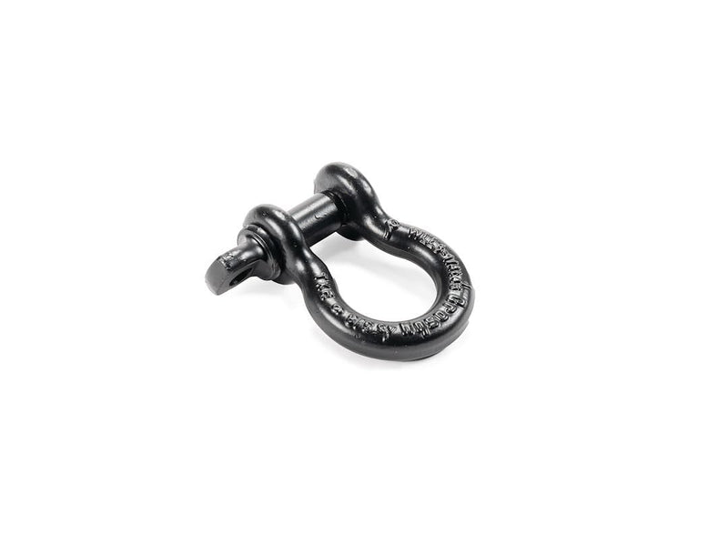 5/8" Factor 55 Steel Crosby Shackle for ATV/UTV Powersports - Black