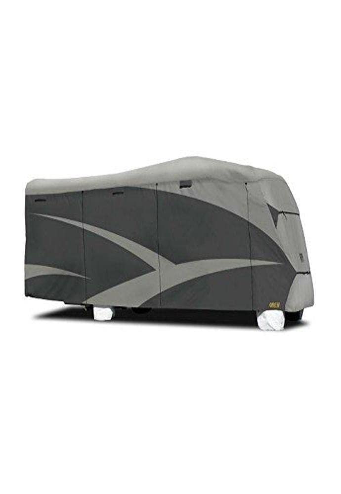 Designer Series ADCO SFS Aqua Shed Class C RV Cover - 23'1" - 26', Gray