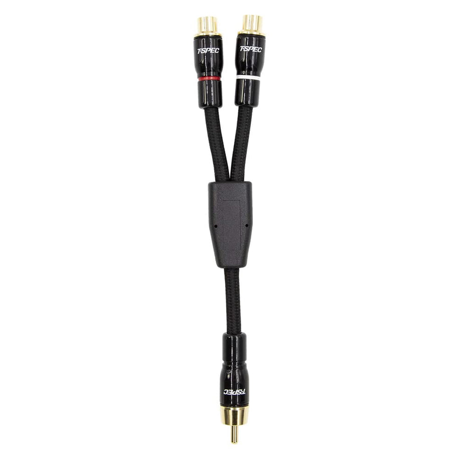 V16 Series T-SPEC Rca Audio Cables - 1 Male 2 Females,V16 Series Audio Cables (V16RCA-Y2)