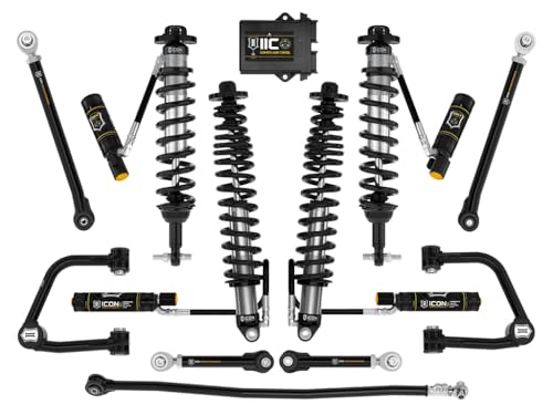 2021-2023 Ford Bronco, ICON Sasquatch, 2-3" Lift, Stage 8 Suspension System, Tubular, Heavy Rate Rear Spring