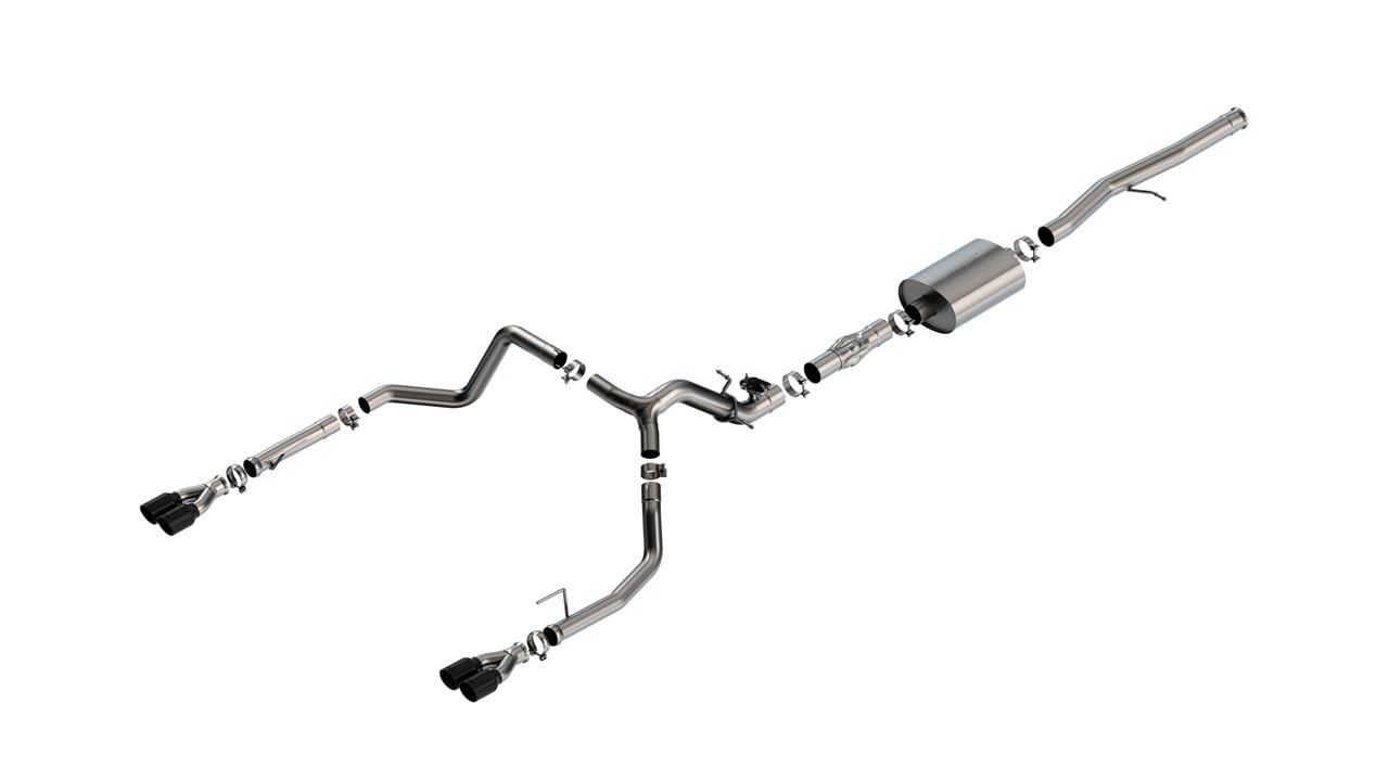 2024 Chevy Silverado 1500 Borla 6.2L V8 ATAK Catback Exhaust w/ Simula