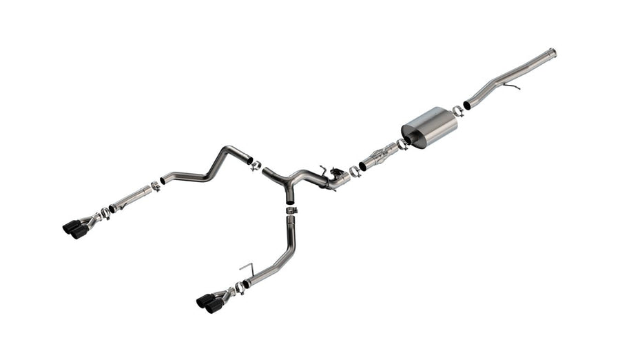 2024 Chevy Silverado 1500 Borla 6.2L V8 ATAK Catback Exhaust w/ Simula