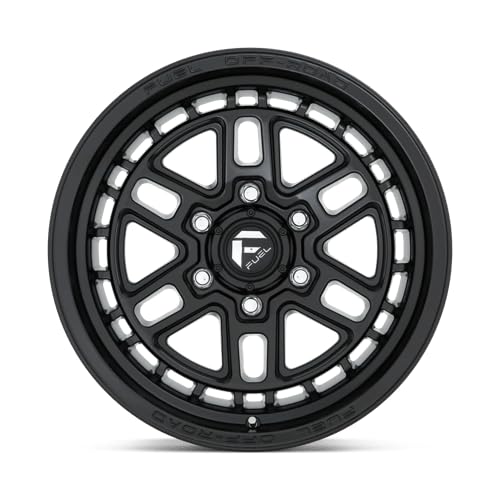 D667 FUEL OFF-ROAD NITRO 17X9, 6X5.5, 5.04, 1mm MATTE BLACK - D66717908450