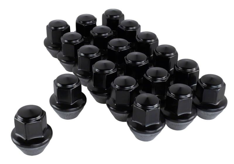 BLACK LUG NUT VEHICLE KIT 2015-2018 MUSTANG/FORD GT (20 PCS)