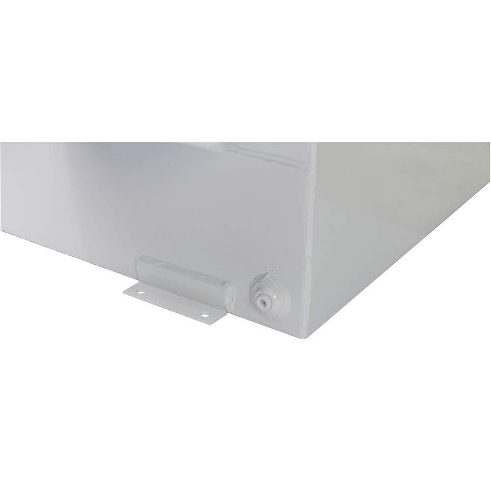 98 Gallon DELTA Black L-Shaped Steel Liquid Transfer Tank for Trucks for 4-Door Trucks