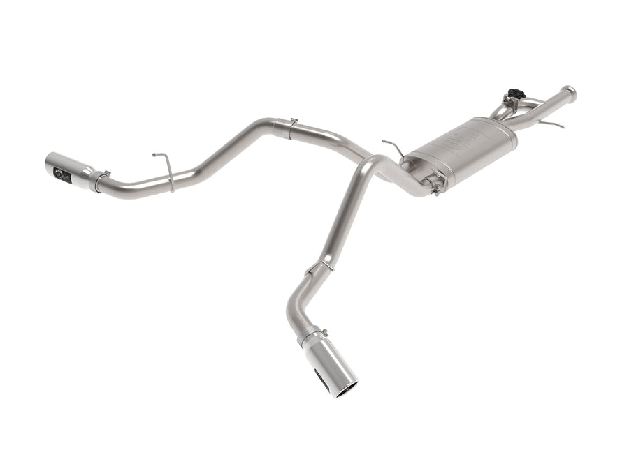 Gemini XV aFe POWER 49-34133-P 3" Cat-Back Exhaust System, Polished Tips, 304 Stainless Steel, fits GM Trucks