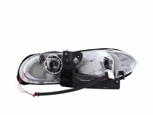 Chevrolet Camaro Anzo USA 121025 with Halo Chrome Headlight Assembly - (Sold in Pairs)