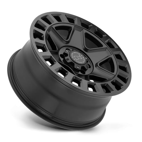 York Black Rhino 17x8 6x130 +38mm Matte Black Wheel Rim 17" Inch 1780YRK386130M84