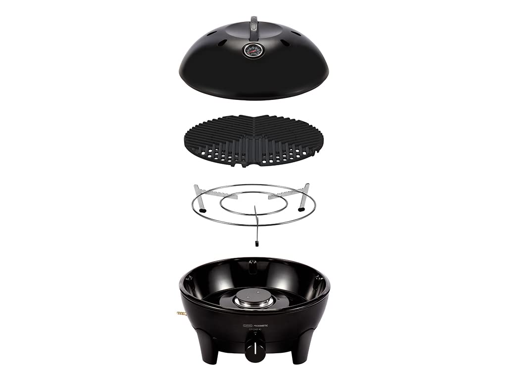 CADAC Front Runner Citi Chef 40/ Black/Portable 4 Piece/Gas Barbeque/Camp Cooker
