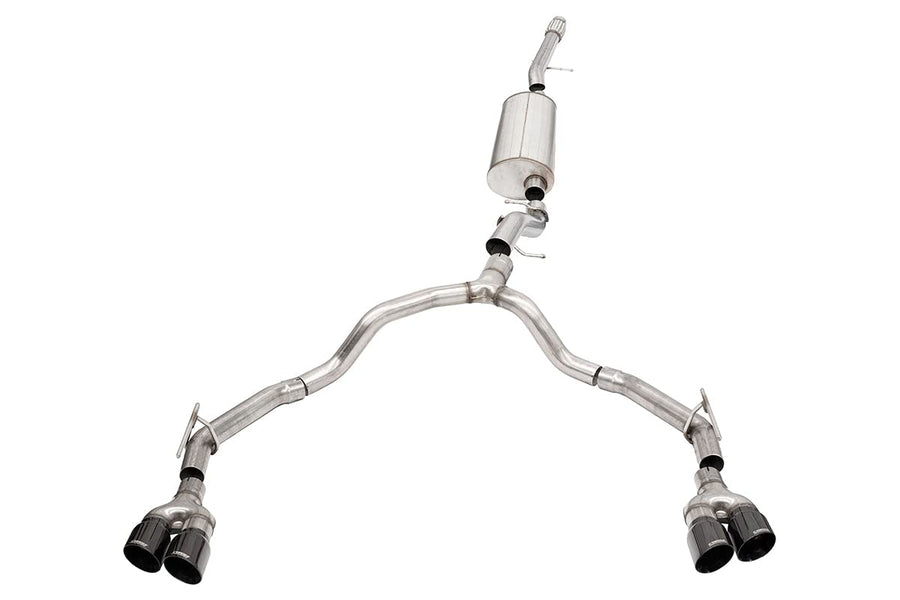 3.5 in Cat-Back Sport DRE 4.0 in Twin Tips | 2021-2023 Chevrolet Suburban, GMC Yukon XL Denali XL 6.2L (21130)
