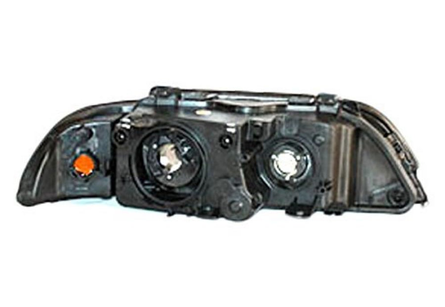 Left TYC Headlight Assembly Compatible with 1999-2000 BMW 5 Series