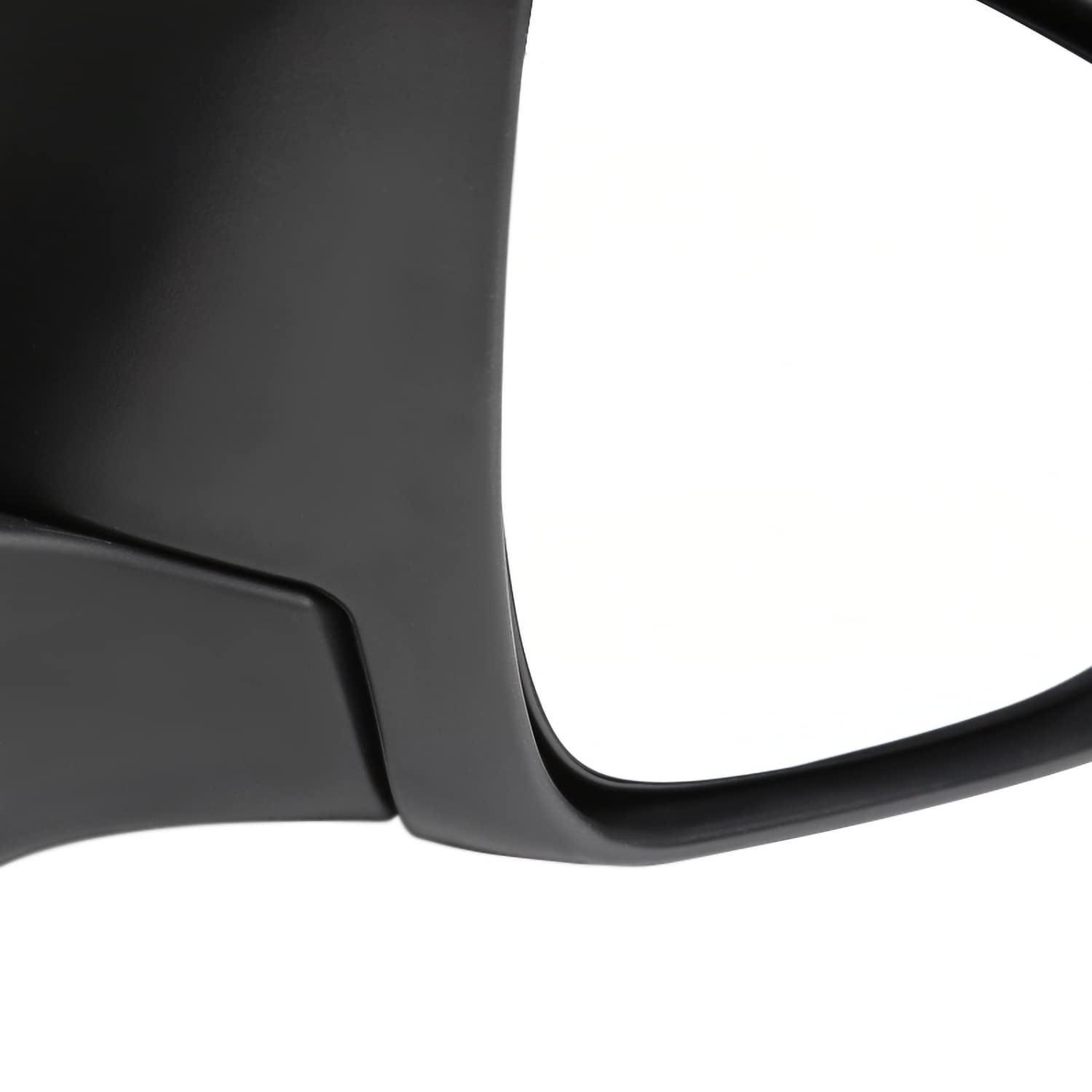 5-Pin Black Power Heated Fold Right Passenger Side Mirror Spec-D Tuning Compatible with 2015-2018 Toyota Camry