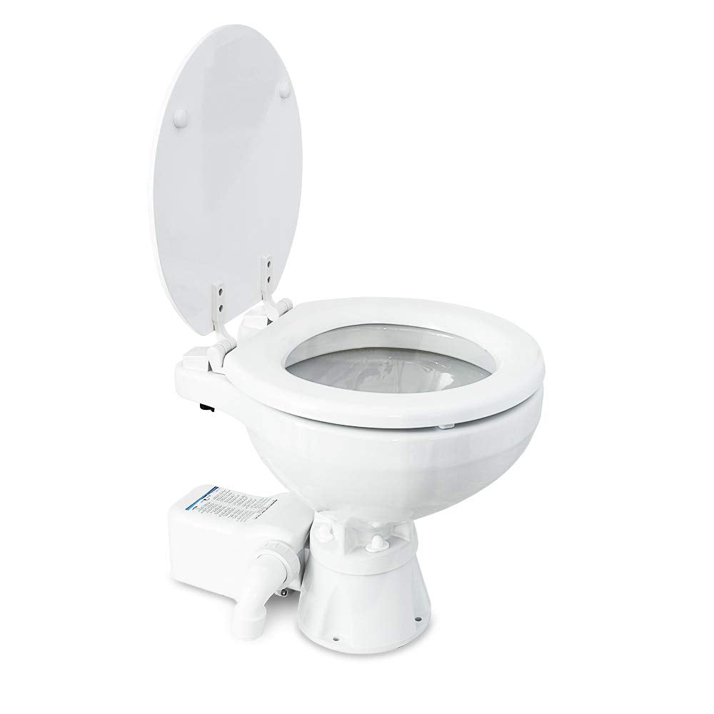 07-03-010 Albin Pump Marine Toilet Silent Electric Compact - 12v