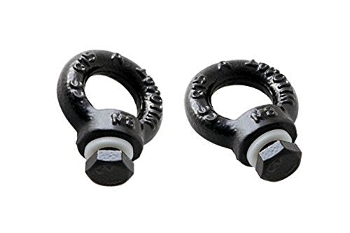 Black Front Runner Tie Down Rings (Eye Nuts)
