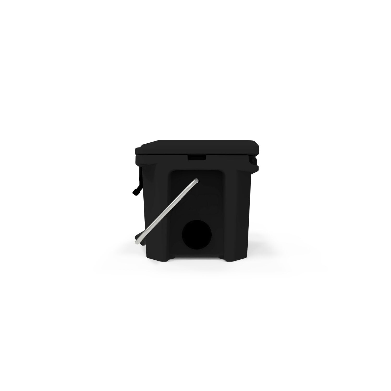 20 Cooler Grizzly, 20 qt Ice Chest Durable Rotomolded Insulated, Made in USA, Warranty for Life, for Beach Boat Camping Fishing Hunting, G20, Blackout