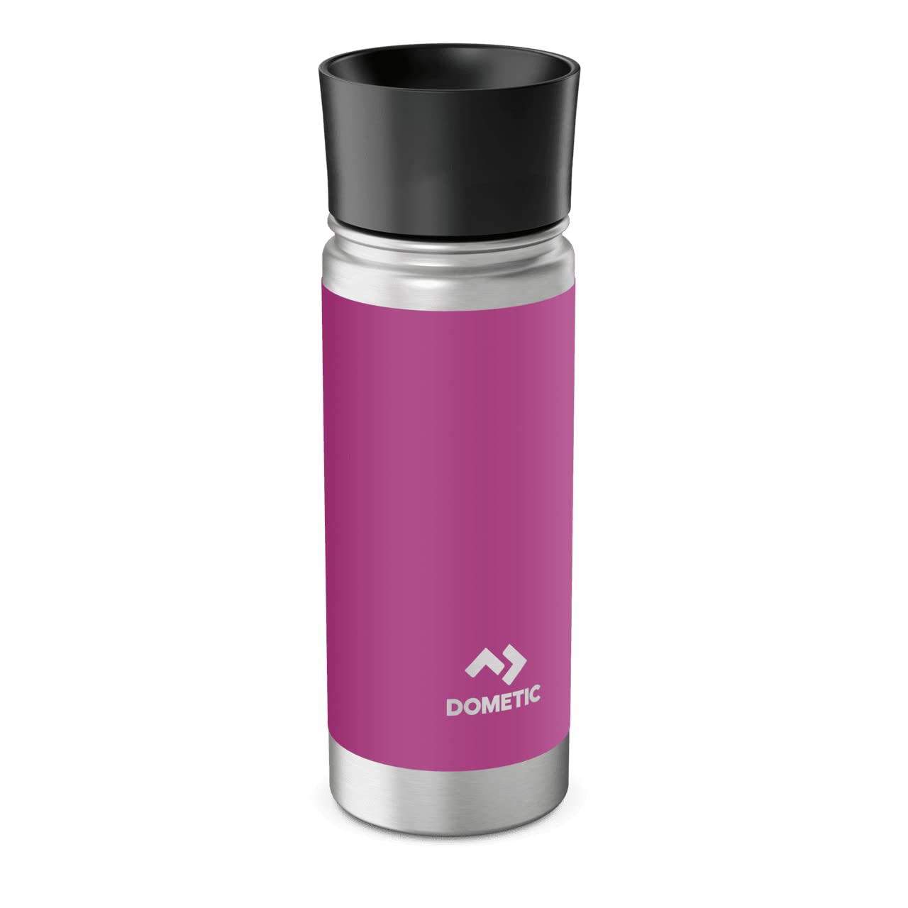 Dometic Wide Mouth 16oz Insulated Stainless Steel Thermo Bottle with 360° Cap, Orchid Flower