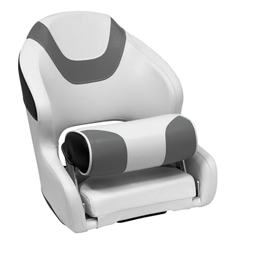 Baja Series Wise 3315-1782 Bucket Seat with Bolster, Brite White/Grey/Black