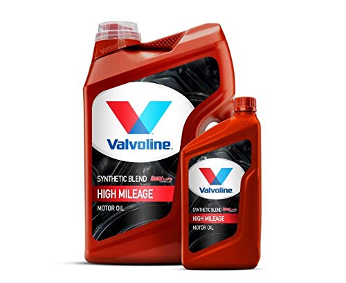 Valvoline with MaxLife Technology High Mileage SAE 5W-30 Synthetic Blend Motor Oil 5 QT