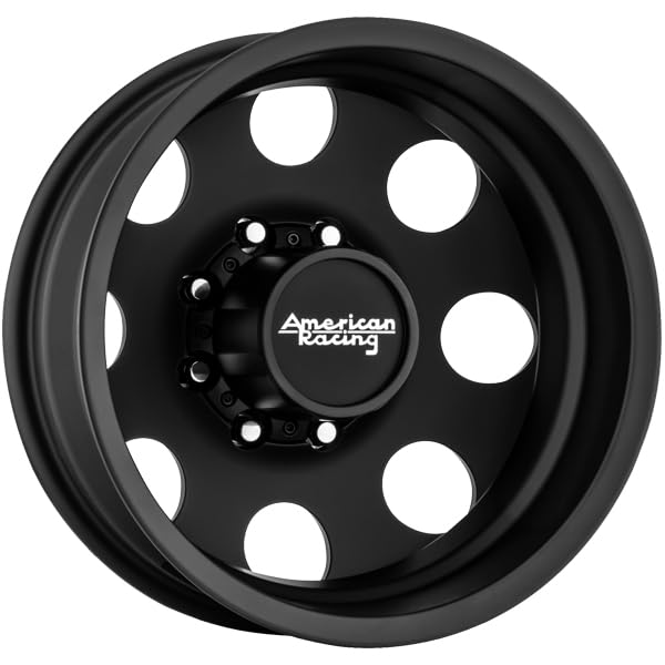 AR204 American Racing Baja Dually Rear 16x6 8x6.5" Black Wheel Rim 16" Inch