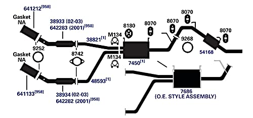 Muffler AP Exhaust 7686