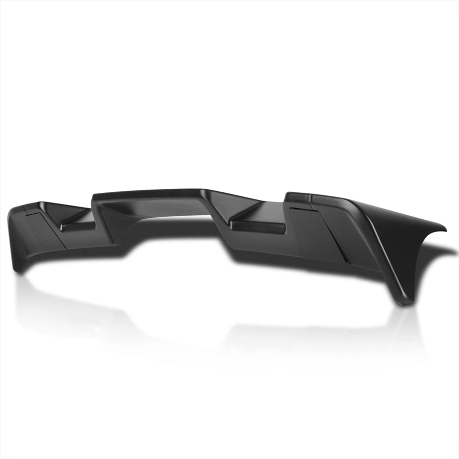 Matte Black ABS Cab Roof Spoiler Spec-D Tuning for 2008-2014 GMC Sierra 2500HD and 3500HD Models