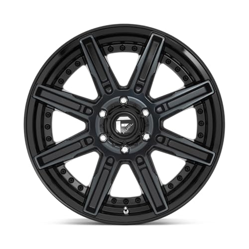 ROGUE FUEL OFF-ROAD 20X9 5X5.0 5.04 1mm GLOSS MACHINED DOUBLE DARK TINT - D70820907550