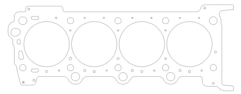 Cometic Gasket Head C5018-051 Gasket (Cometic 2013-14 Ford 5.8L DOHC Modular V8 95.3mm Bore .051in MLX- Right), 1 Pack