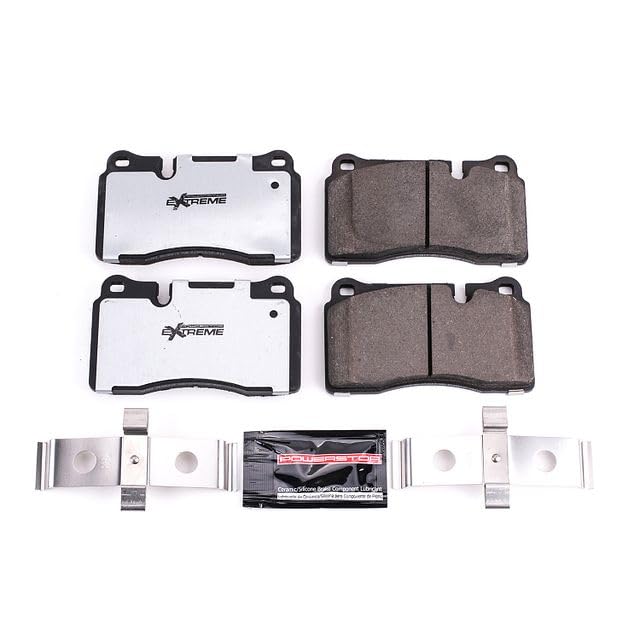 Power Stop Z36-1263 Front Carbon-Fiber Ceramic Brake Pads Z36 Truck & Tow For Land Rover Range Rover 2006-2009, Land Rover Range Rover Sport 2008-2009 [Model Specific]