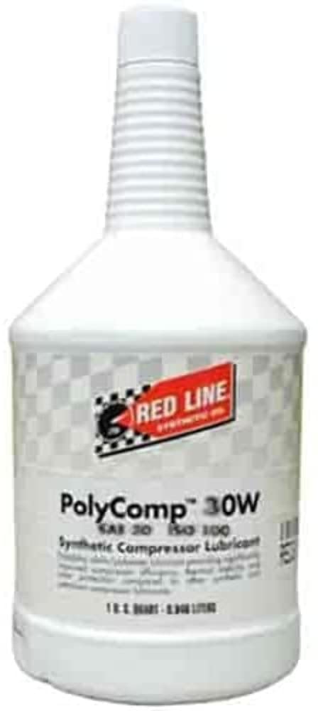 Synthetic PolyComp Compressor Oil Red Line 31304 (30WT) - 1 Quart