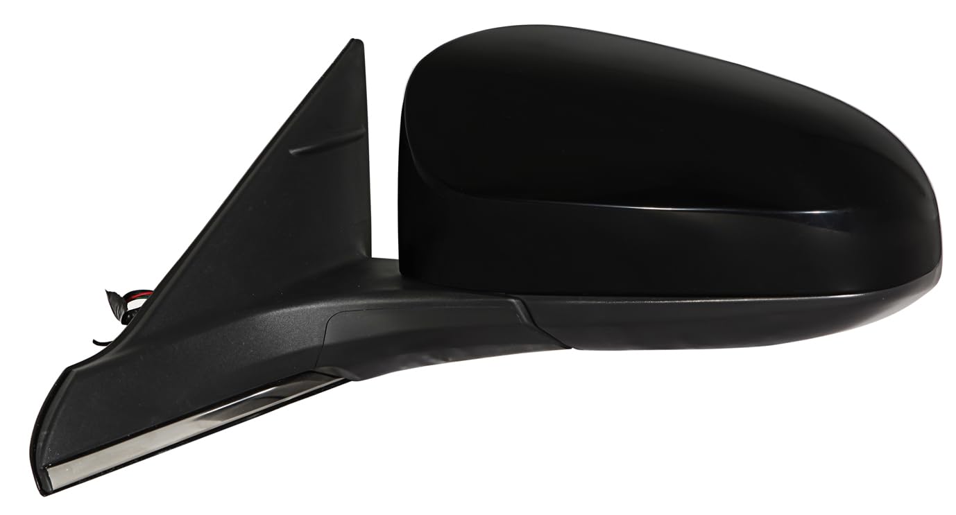 For Toyota Camry/Hybrid 16-17 Manual-Fold Power Heated BLIND Sport DETECTION Mirror Driver Side | DOT Certified 87906-06051+87945-06060-C0 | TO1320375