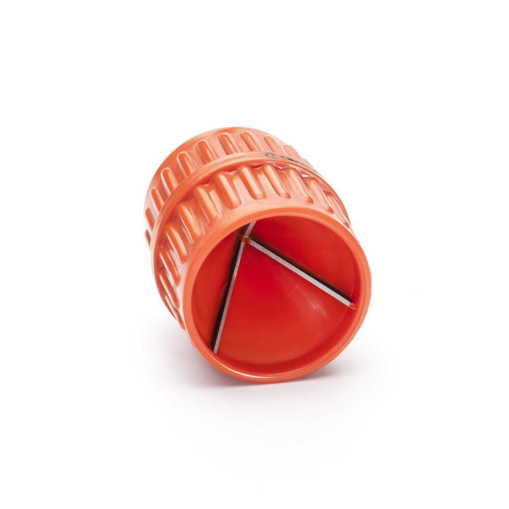 Crescent Pipe Reamer Inner/Outer - Effortless Cleanup for Connecting Pipes - Dual Design Plumbing Tool - CTPIPEREAM