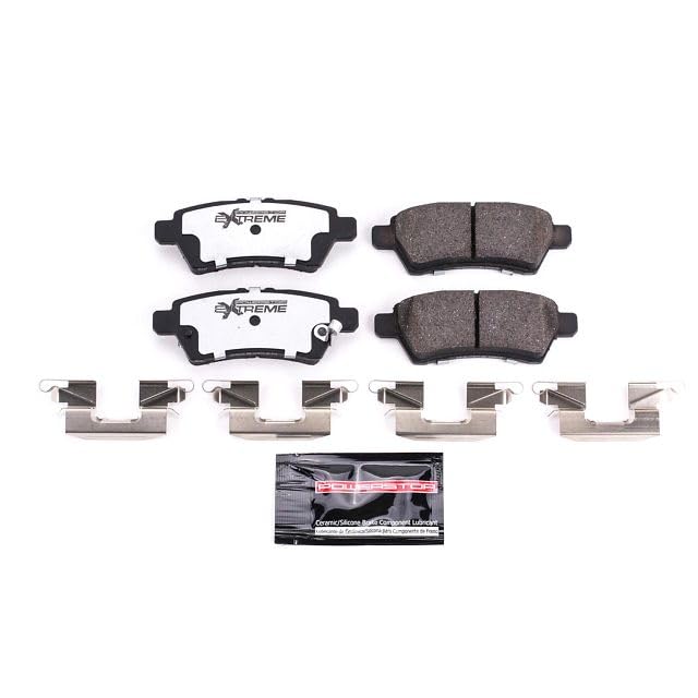 Power Stop Z36-1101 Rear Z36 Truck & Tow Carbon-Fiber Ceramic Brake Pads For Nissan Pathfinder 2005-2012 [Model Specific]