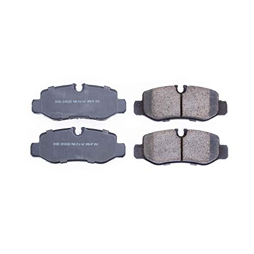 Power Stop Z16 16-1893 Rear Evolution Clean Ride Ceramic Brake Pads For Mercedes-Benz Metris 2016-2023 [Model Specific]